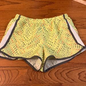 Champion lime green size 14-16 extra large girls athletic shorts